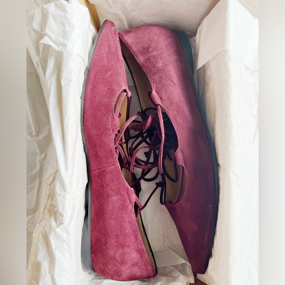 Michael Kors Collection Kallie Runway Lace Up Flat - Picture 9 of 14